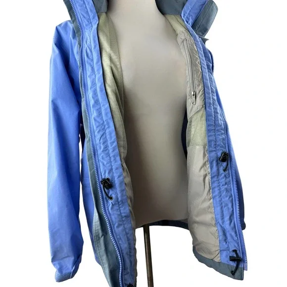 Patagonia Liquid Sky GoreTex Purple Blue Jacket Coat Women's Size Large HW9401 - Picture 7 of 16